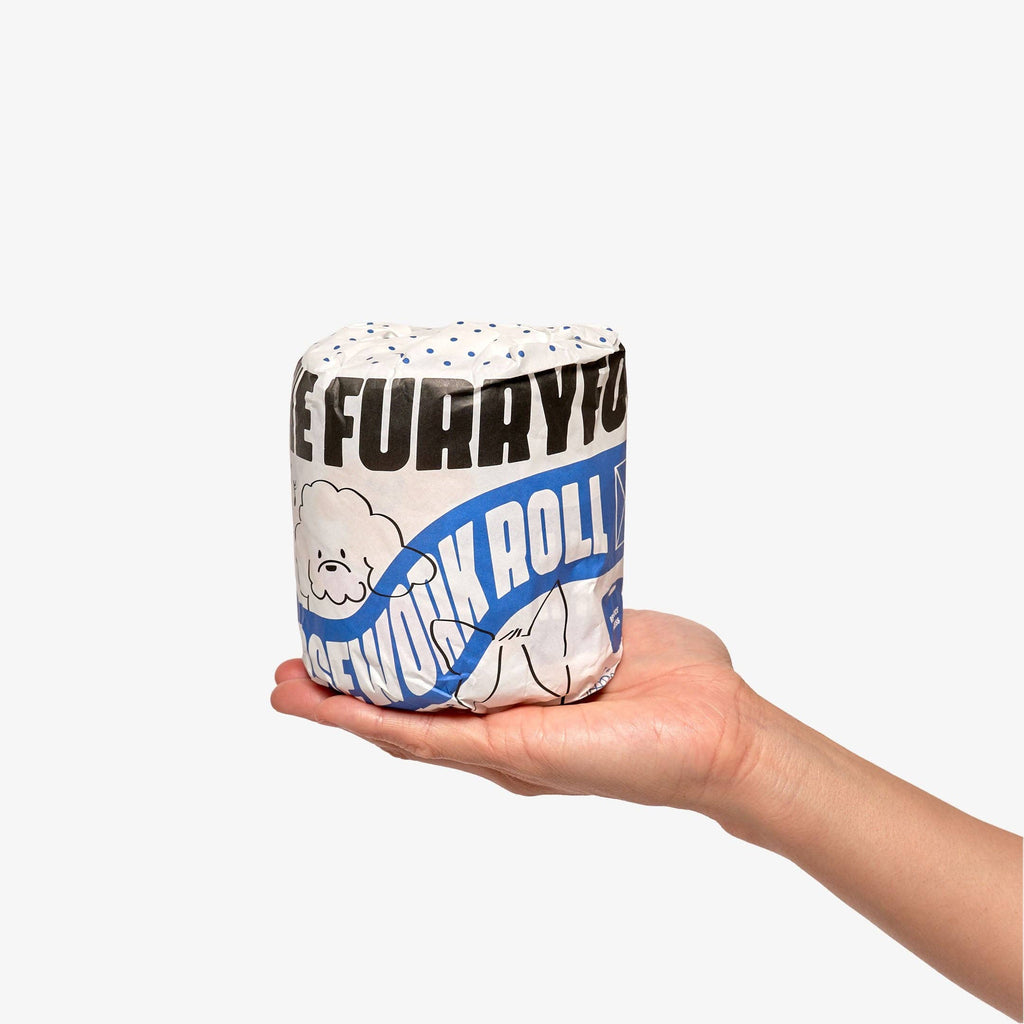 The Furryfolks – Toilet Paper – Dog Interactive Nosework Toy