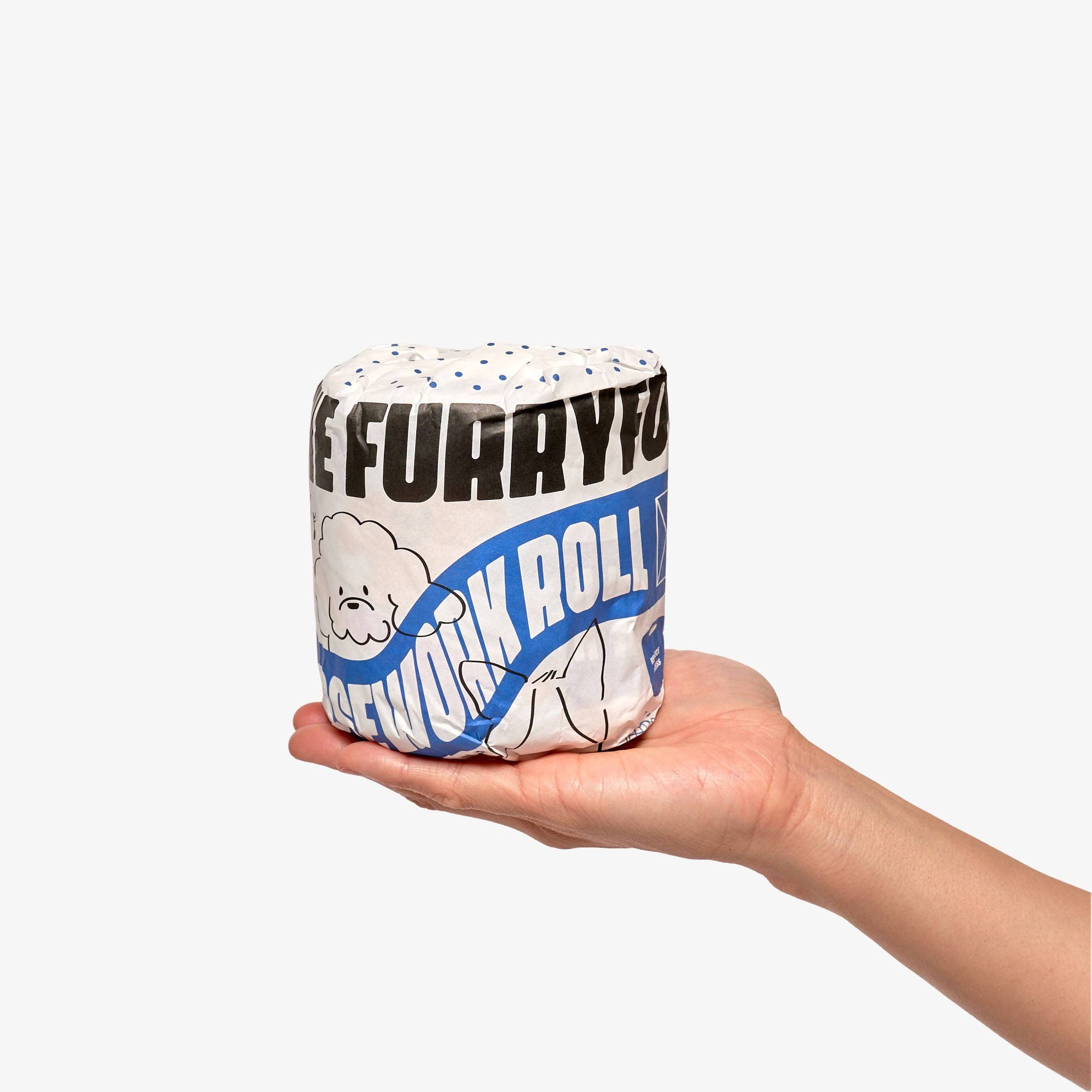 The Furryfolks – Toilet Paper – Dog Interactive Nosework Toy