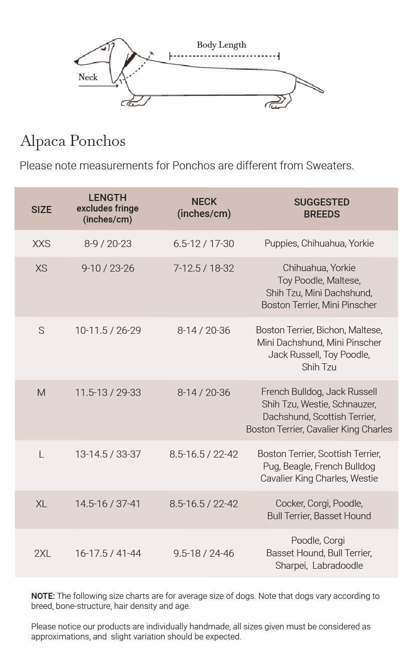 Alqo Wasi - Pisac Alpaca Dog Poncho