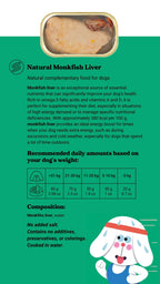 Canumi Wet Dog Food - Monkfish Liver Delicacy - Adult Dogs