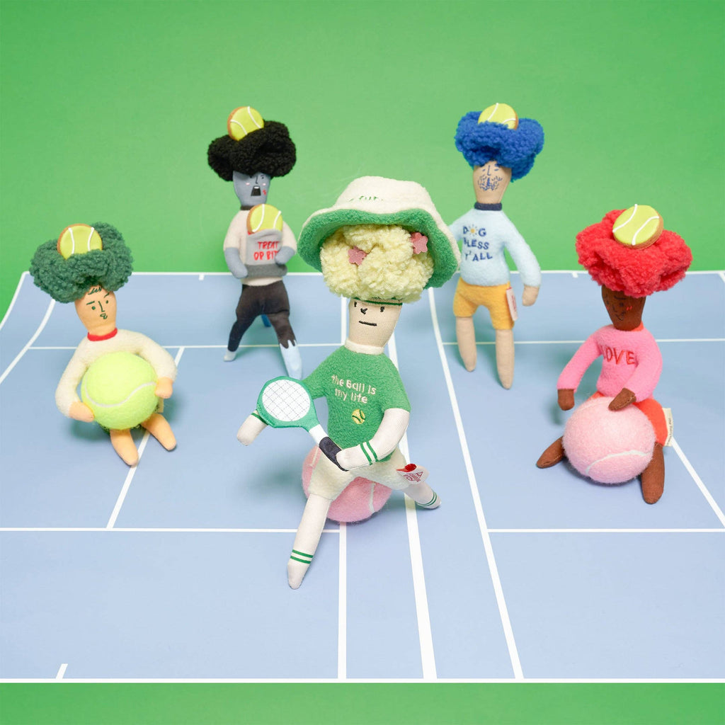 The Furryfolks – Tennis Hooman – Dog Interactive Nosework Toy