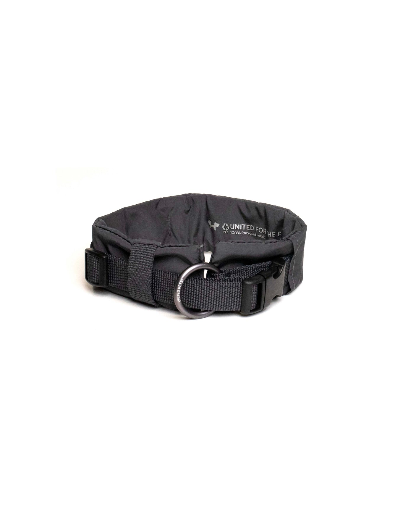 United Pets – Citylife Collar Anthracite Grey – Eco-Friendly