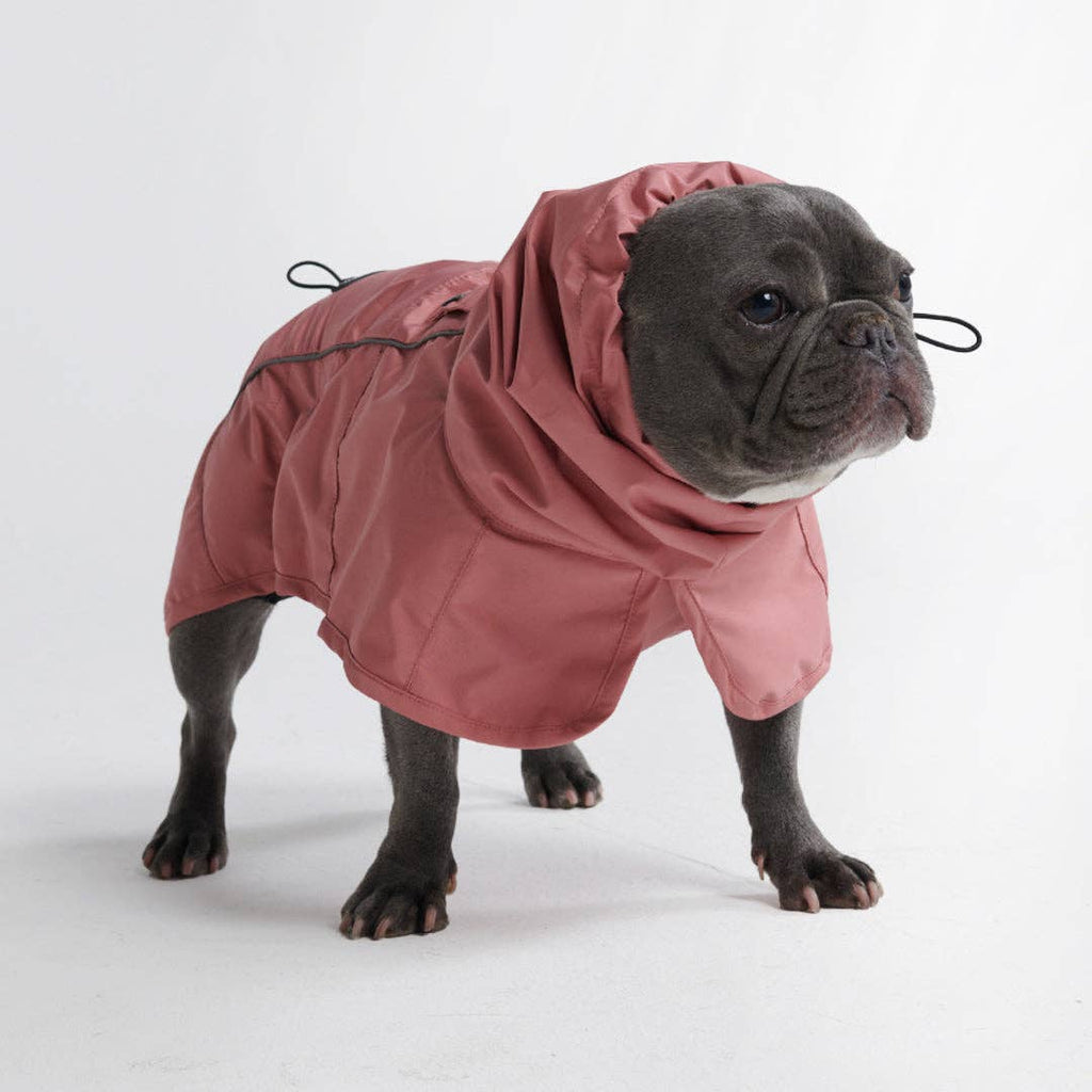 Spark Paws - Breatheshield™ Dog Raincoat - Sea Pink