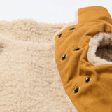 Spark Paws – Chaqueta con Forro Sherpa – Mustard