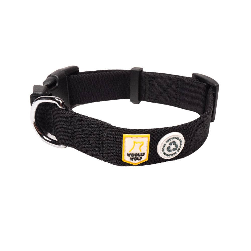 Woolly Wolf – Collar Raven Black – RPET