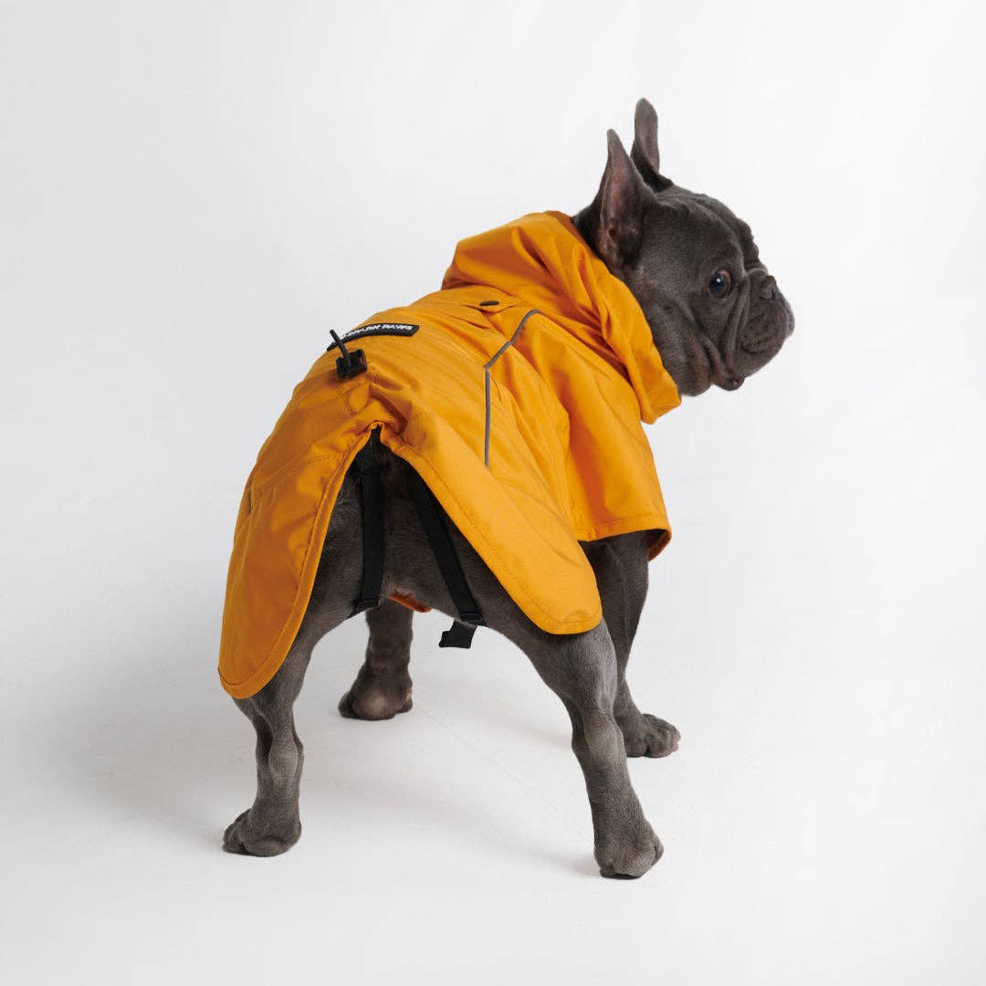 Spark Paws - Breatheshield™ Dog Raincoat - Mustard Yellow