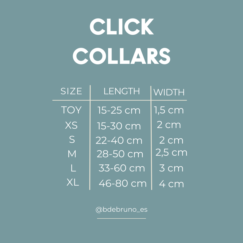 B de Bruno – Levante Click Collar – Quick Release