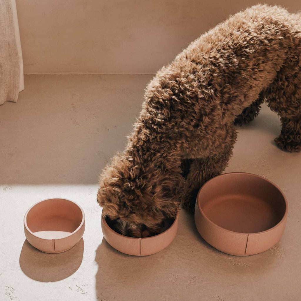 Pino – Classic Dog Bowl – Ultra-durable Sandstone & Hypoallergenic