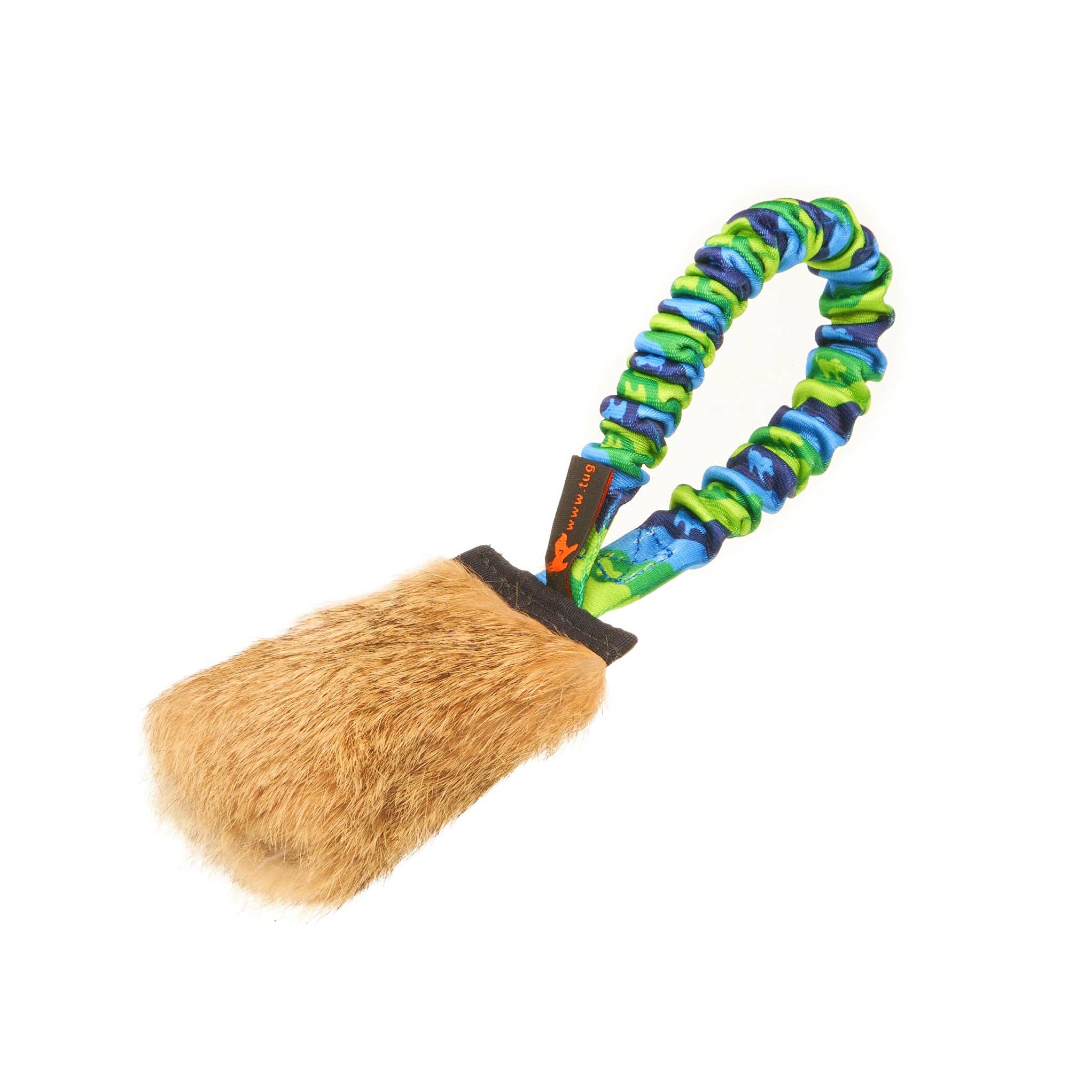 Tug-E-Nuff Pocket Bungee con Piel de Conejo