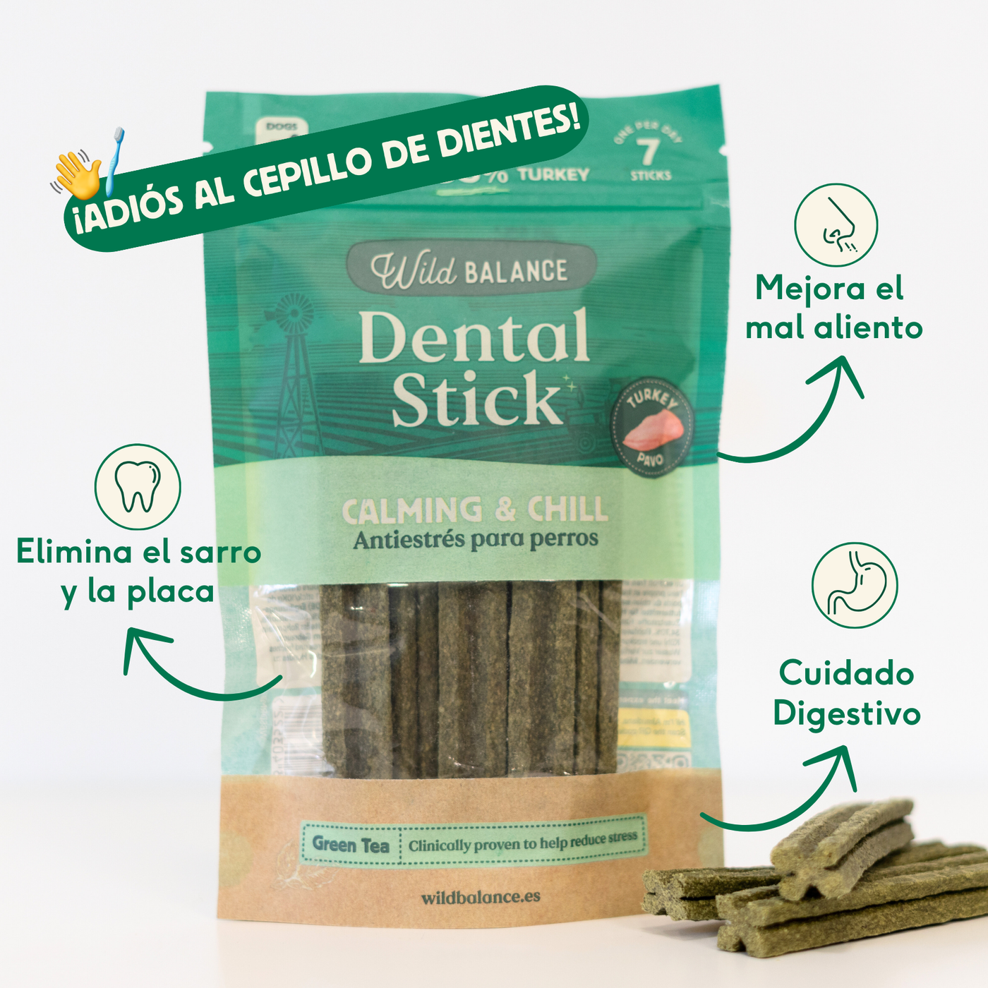 Wild Balance Dental Snack – Turkey – Calming