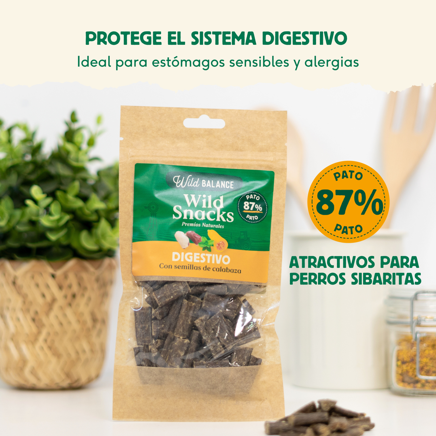 Wild Balance Dog Treats – For Better Digestion – Grain‑Free
