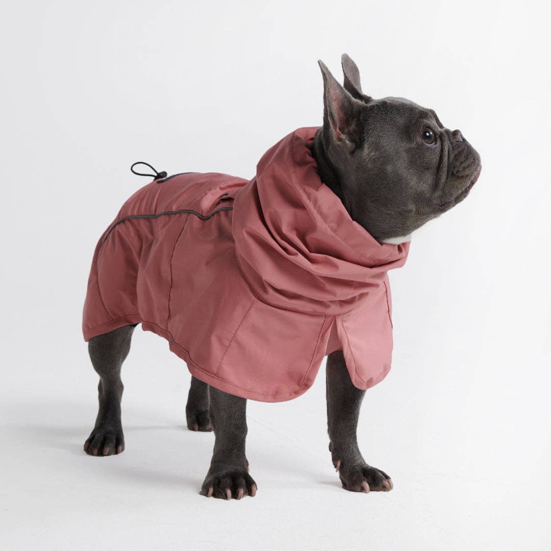 Spark Paws - Breatheshield™ Dog Raincoat - Sea Pink