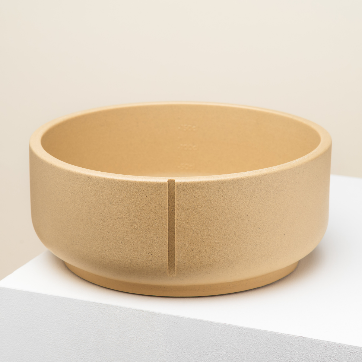 Pino – Classic Bowl – Non-Slip Sandstone & Hypoallergenic