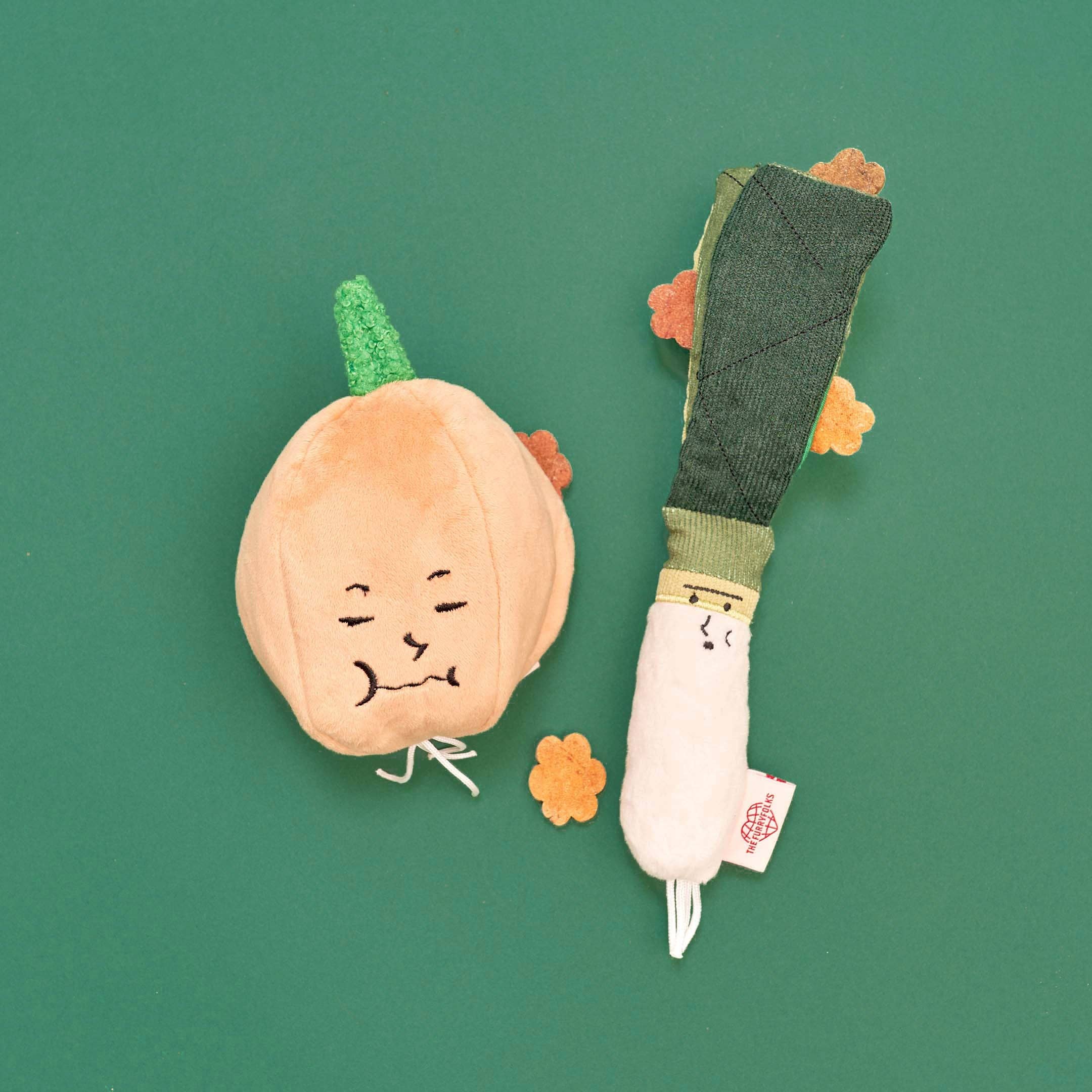 The Furryfolks – Green Onion – Dog Interactive Nosework Toy