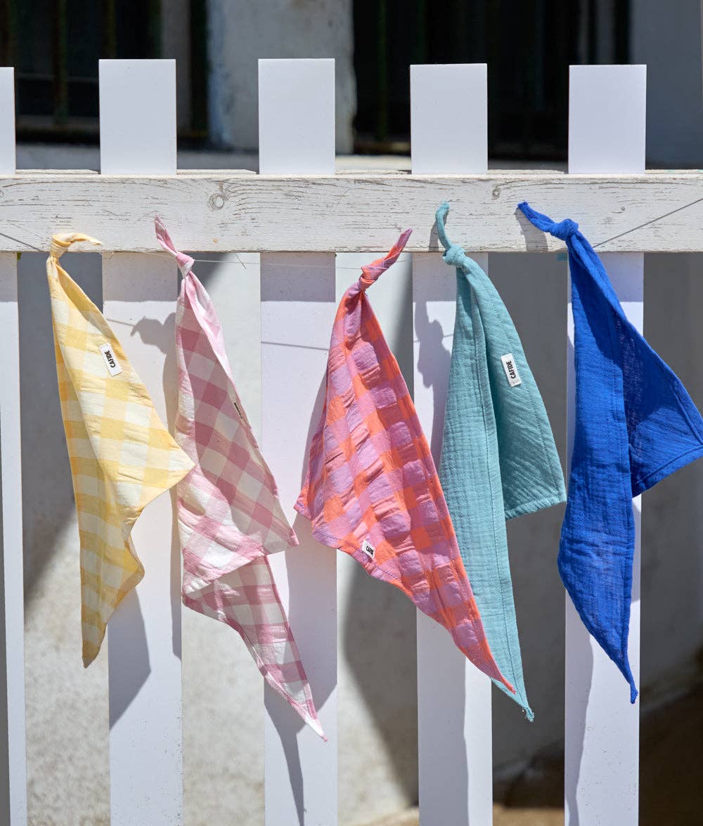 CAFIDE – Pink Vichy Bandana – Soft Cotton