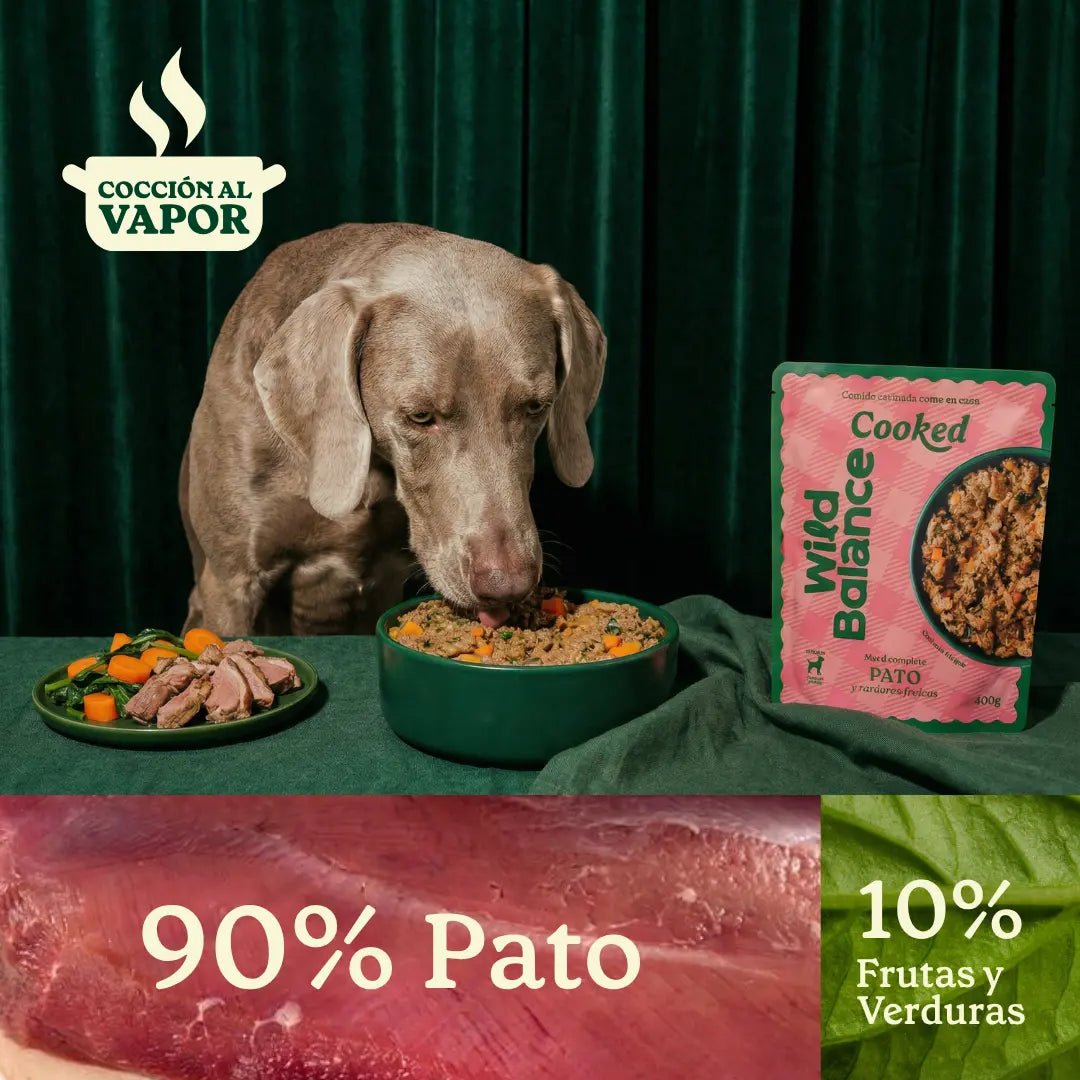 Wild Balance Comida Cocinada Para Perros Congelada - Receta De Pato