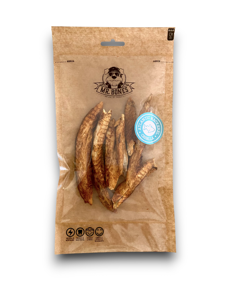 Mr.Bones Natural Dog Chews – Atlantic Mackerel – Natural Dental Health