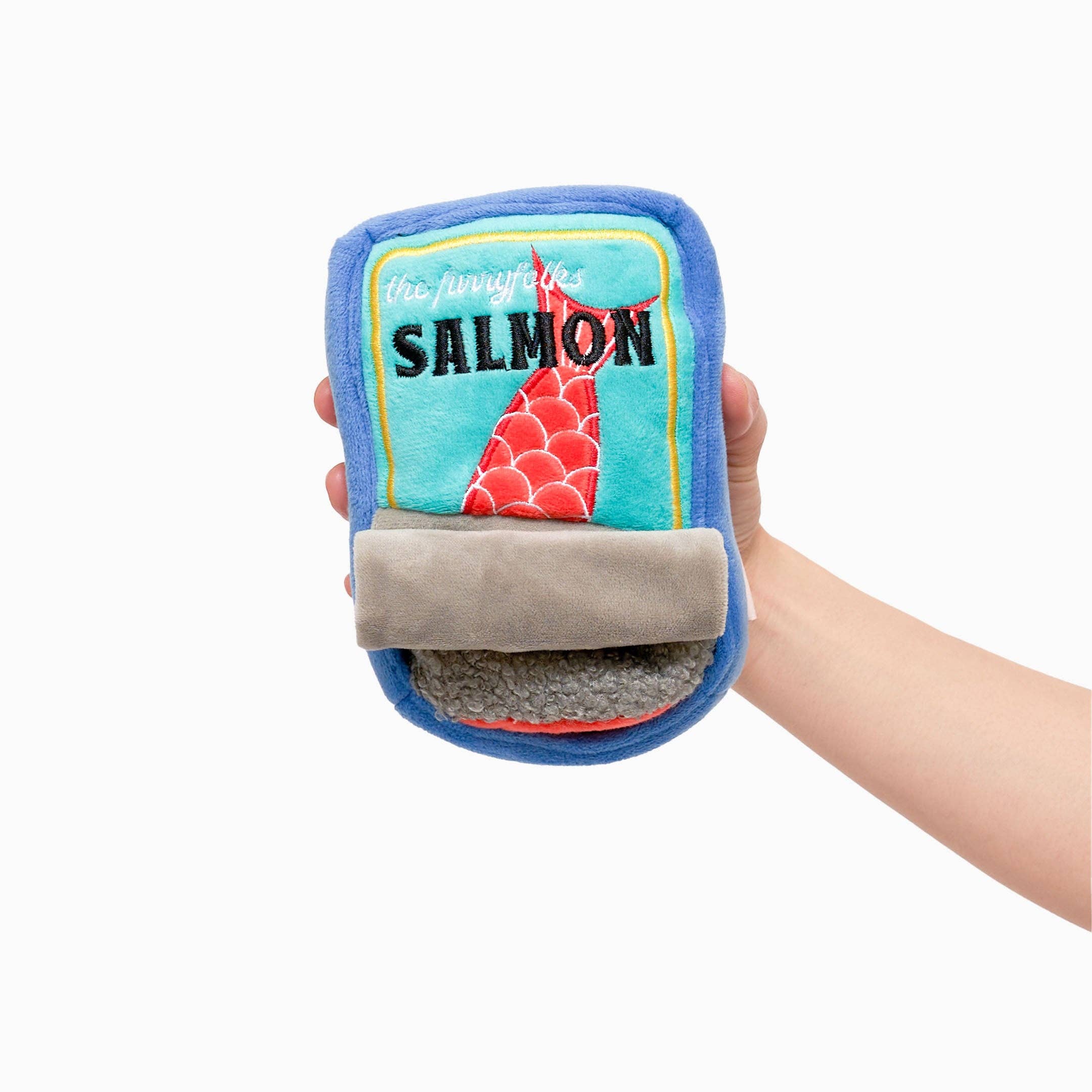 The Furryfolks – Tinned Salmon – Dog Interactive Nosework Toy