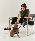 CAFIDE – Jala Leash Black – Vegan Leather