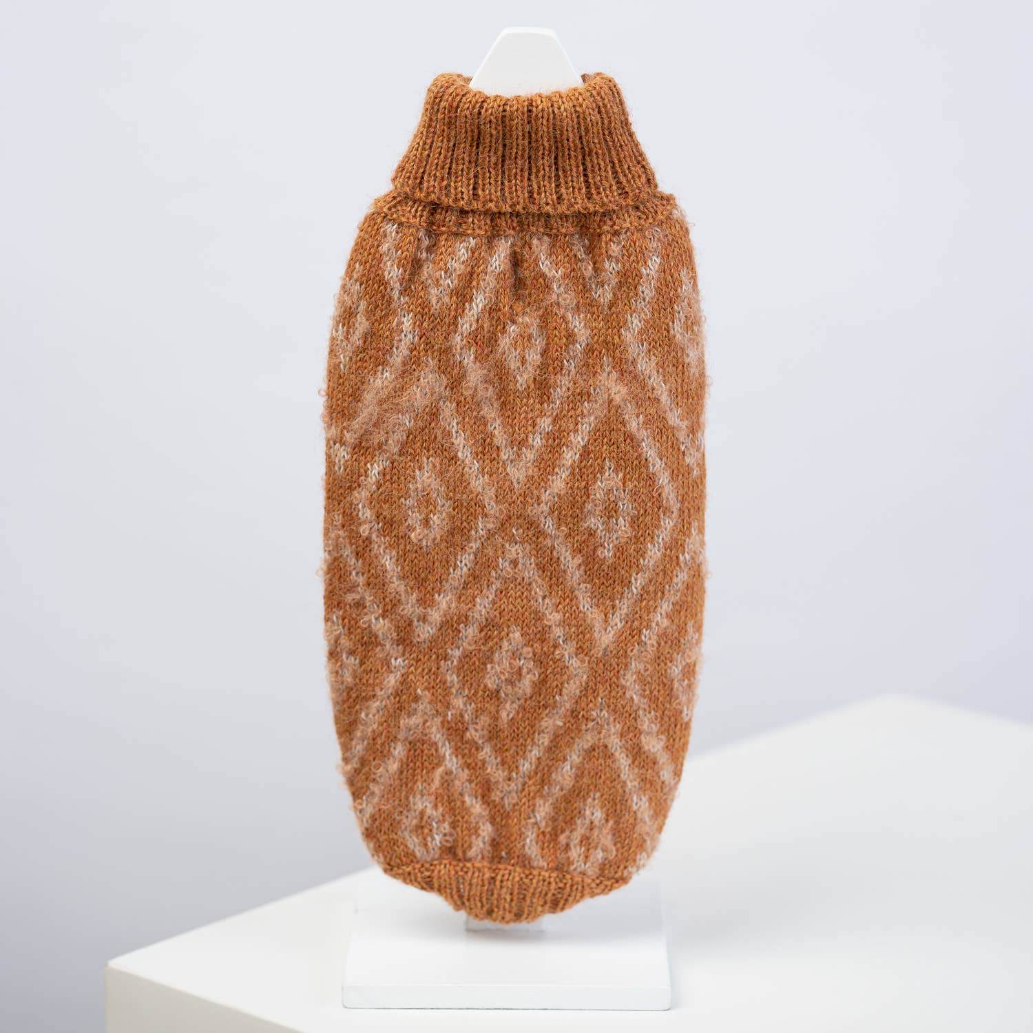 Alqo Wasi - Golden Ochre Alpaca Dog Sweater