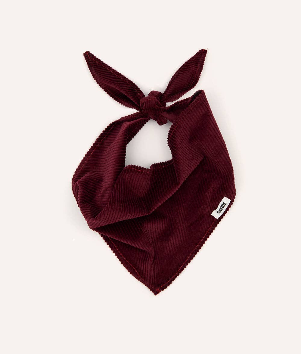 Cafide – Bandana de Perro de Pana – Algodón Suave