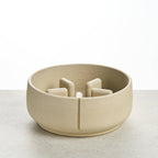 Pino – Slow Feeder Bowl – Ultra-durable Sandstone & Hypoallergenic