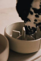Pino – Slow Feeder Bowl – Ultra-durable Sandstone & Hypoallergenic