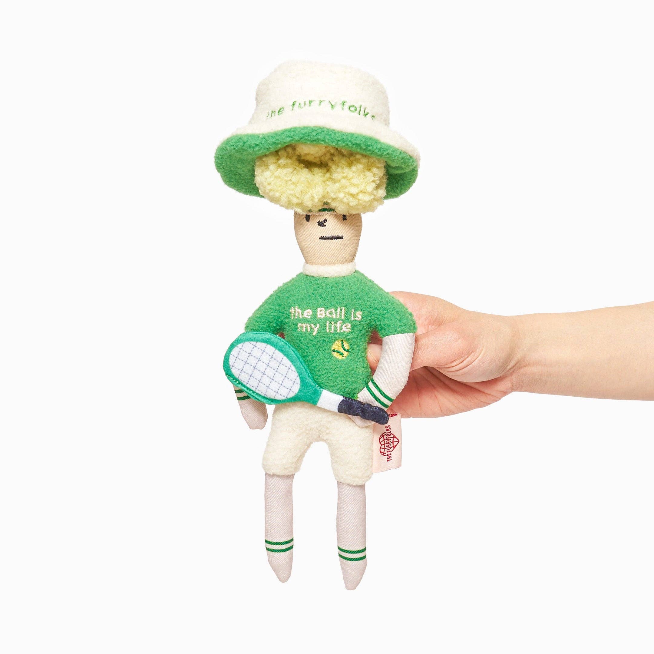 The Furryfolks – Tennis Hooman – Dog Interactive Nosework Toy