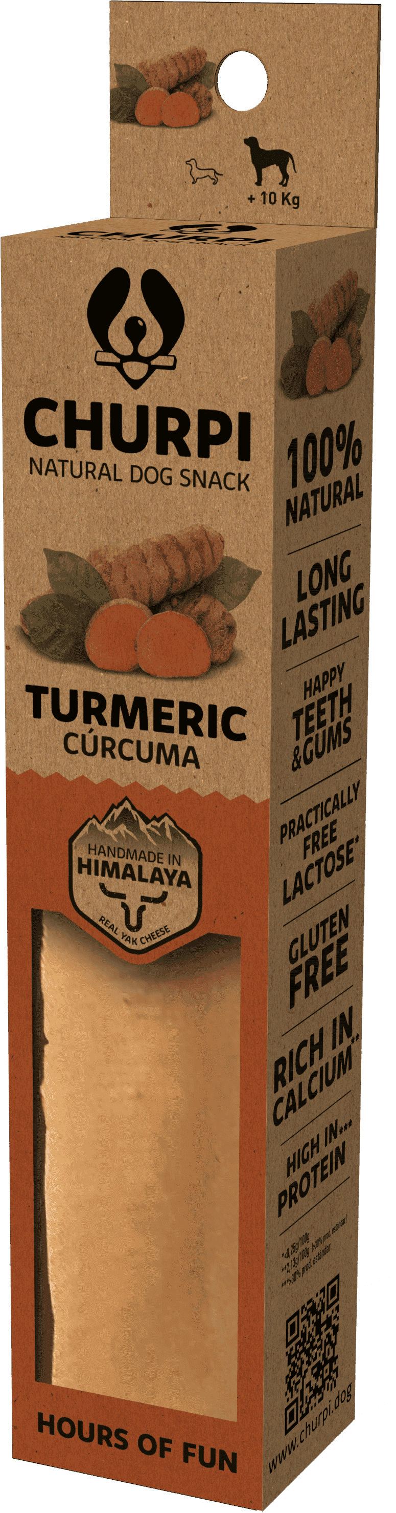 Churpi Dog Chew – Tumeric Natural Yak Bar