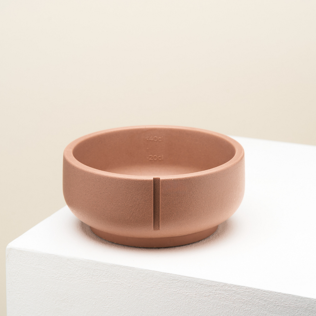 Pino – Classic Bowl – Non-Slip Sandstone & Hypoallergenic