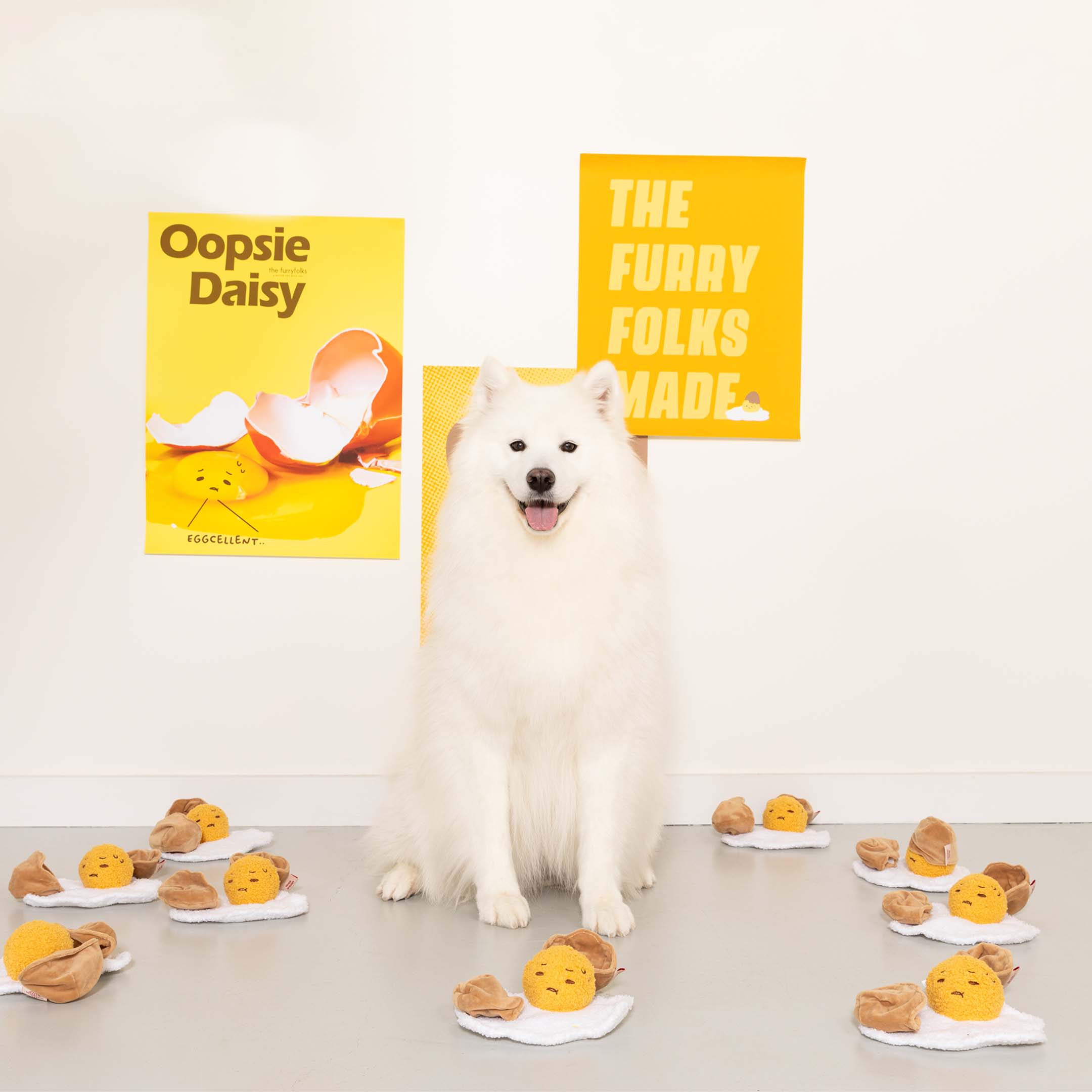 The Furryfolks – Egg Cellent – Dog Interactive Nosework Toy