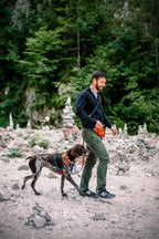 Woolly Wolf – Color Block Harness – Recycled Material