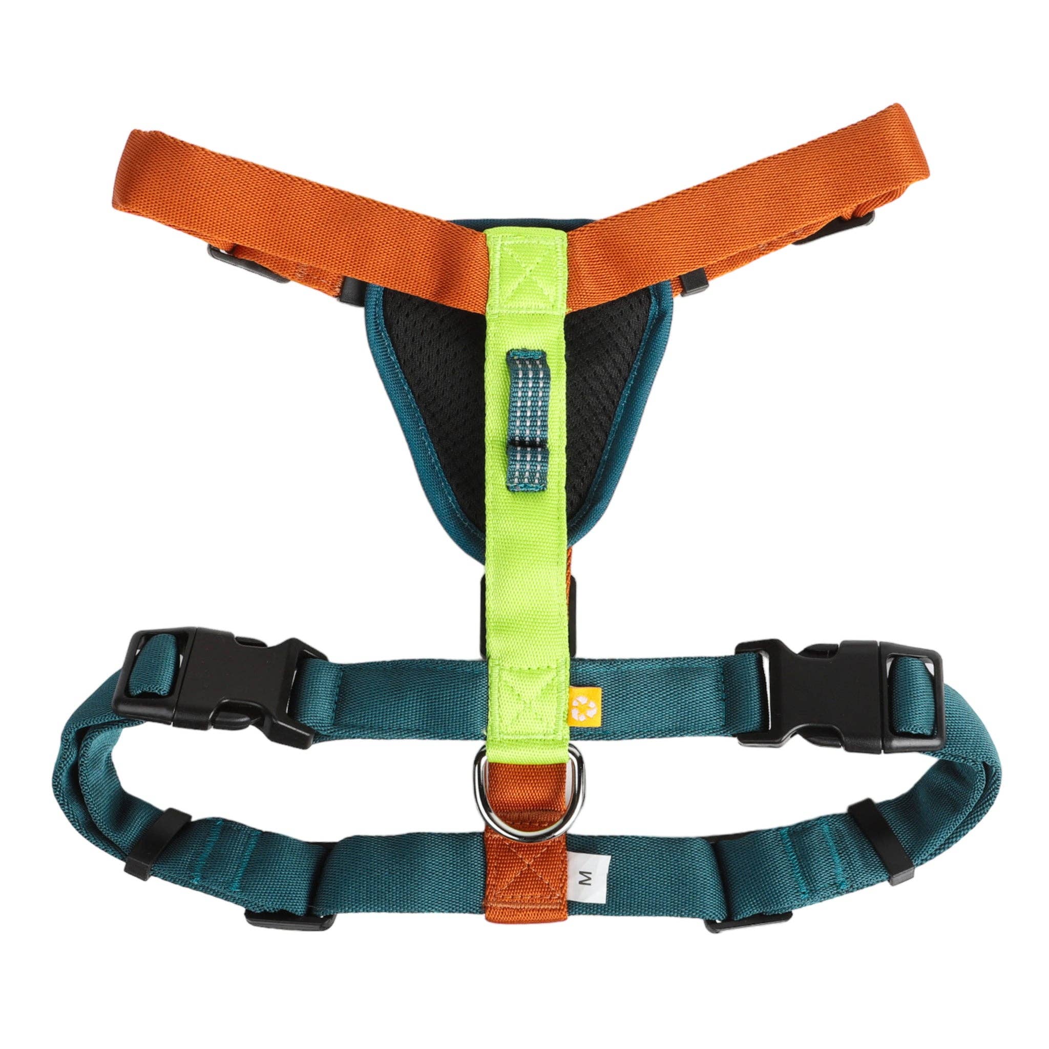 Woolly Wolf – Color Block Harness – Recycled Material