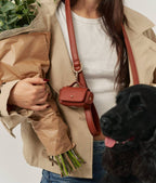 CAFIDE – Jala Leash Brown – Vegan Leather