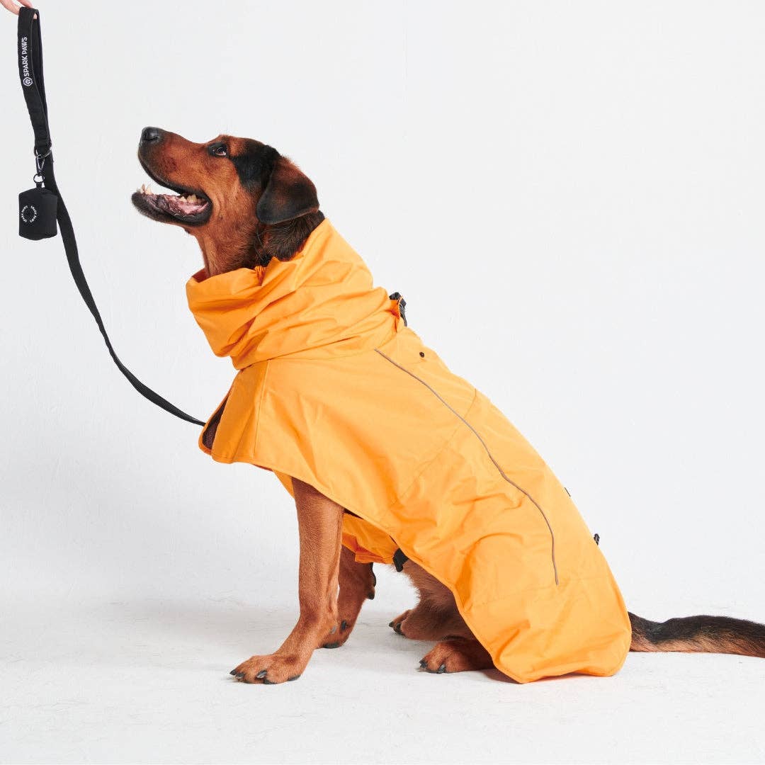 Spark Paws - Breatheshield™ Dog Raincoat - Mustard Yellow