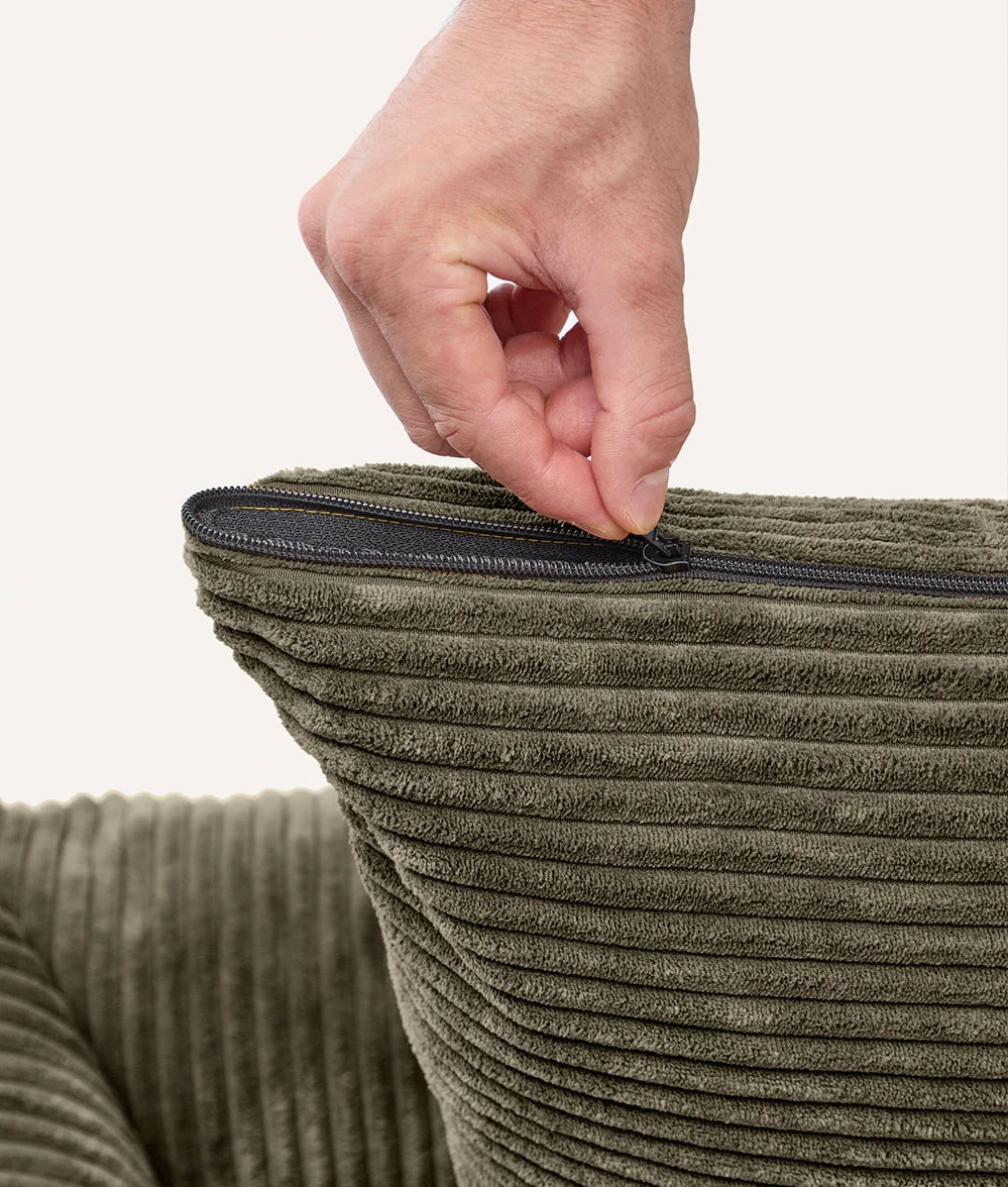 CAFIDE - Cama para Perros de Pana Negra, Snozy