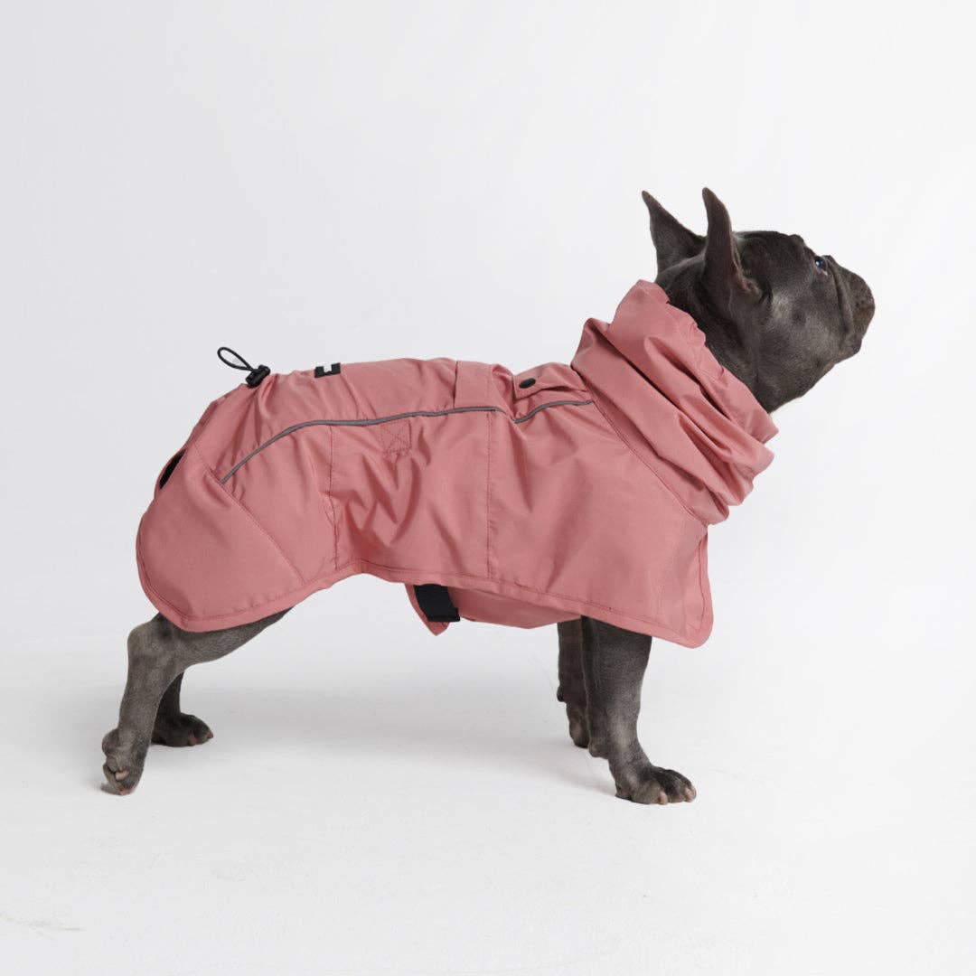 Spark Paws - Breatheshield™ Dog Raincoat - Sea Pink