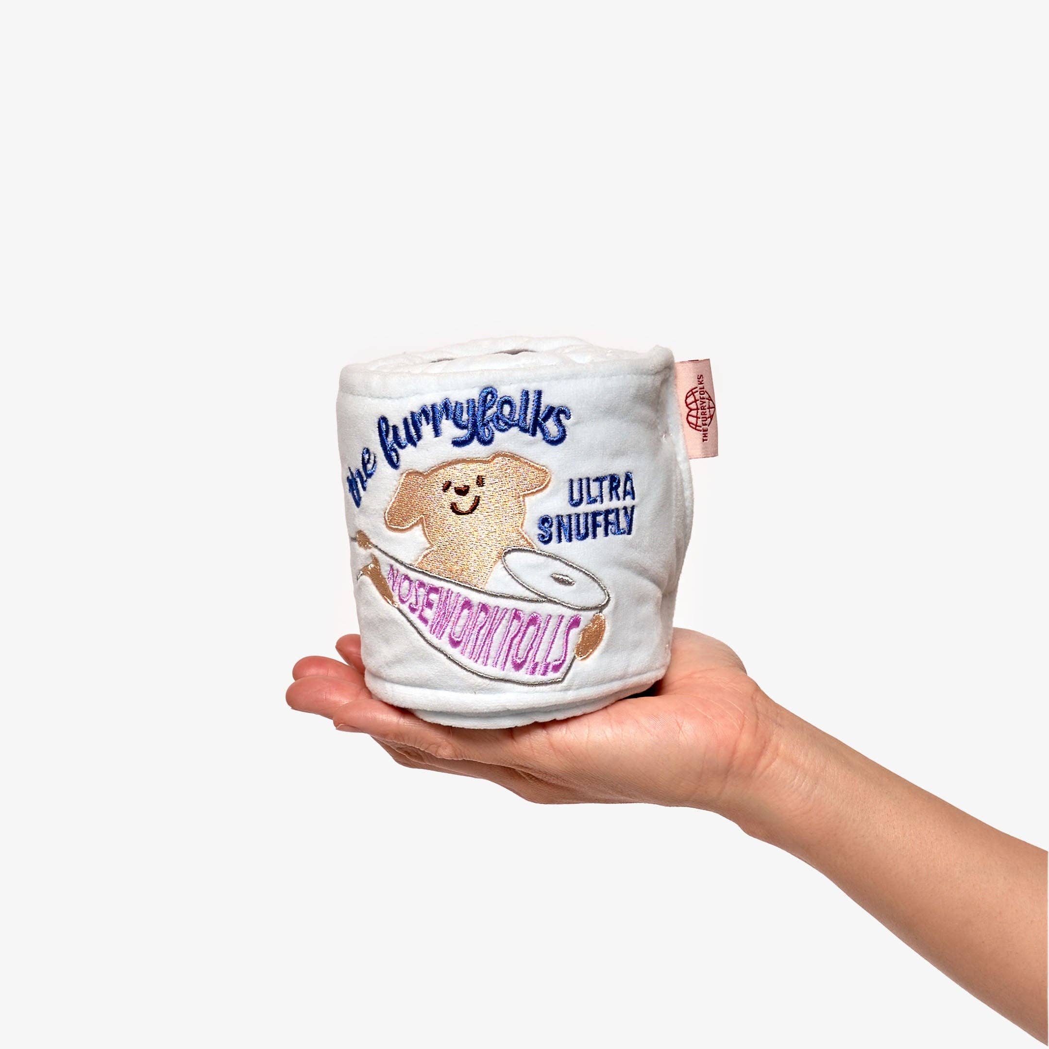 The Furryfolks – Toilet Paper – Dog Interactive Nosework Toy