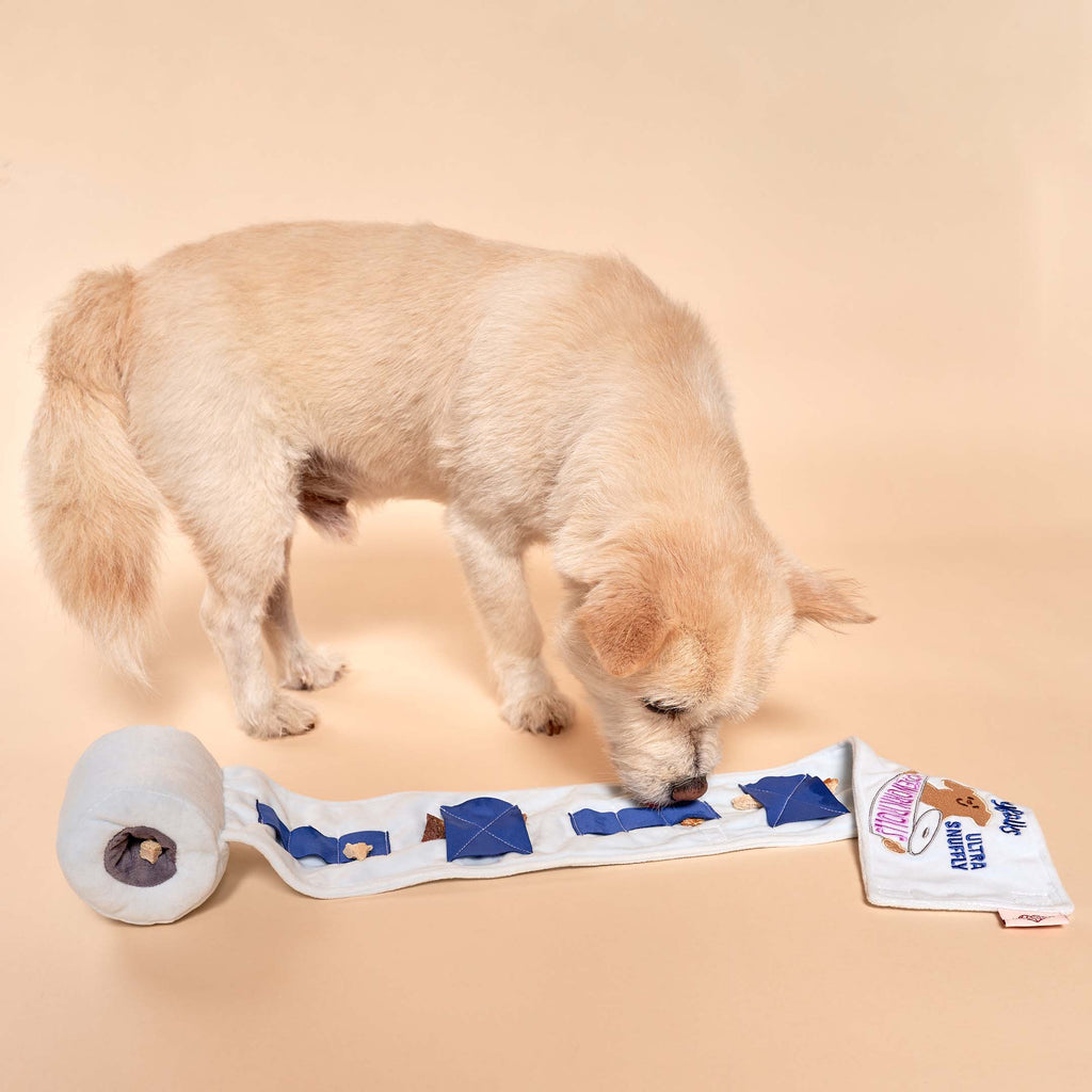 The Furryfolks – Toilet Paper – Dog Interactive Nosework Toy