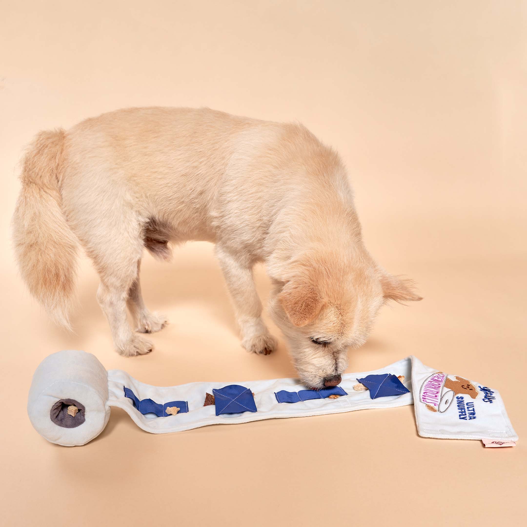 The Furryfolks – Toilet Paper – Dog Interactive Nosework Toy