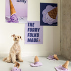 The Furryfolks – I Scream – Dog Interactive Nosework Toy
