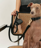 CAFIDE – Jala Leash Black – Vegan Leather