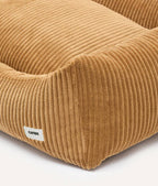 CAFIDE – Mustard Corduroy – Recycled Foam Fill Dog Bed