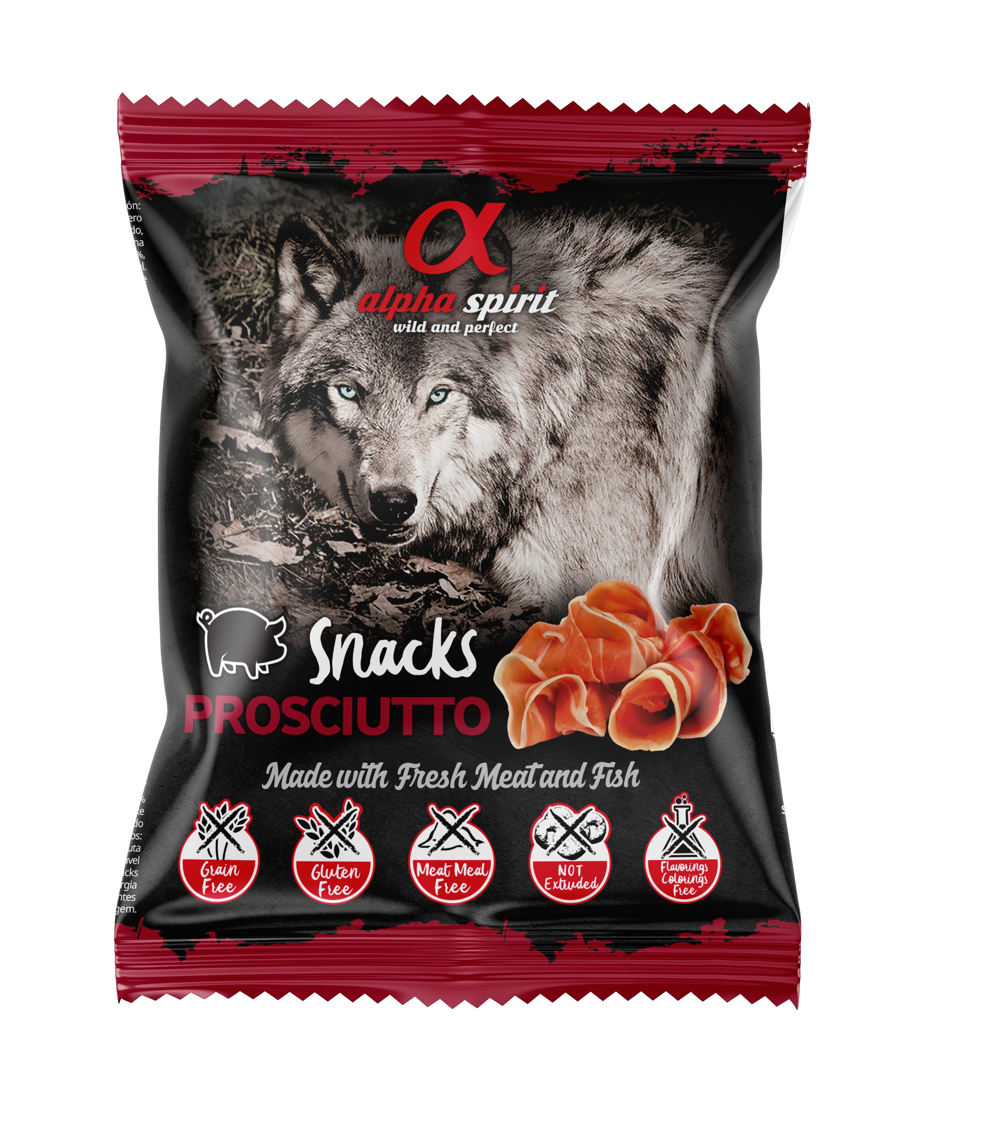 Snack De JAMON - Perro - 50g (24b/Caja)