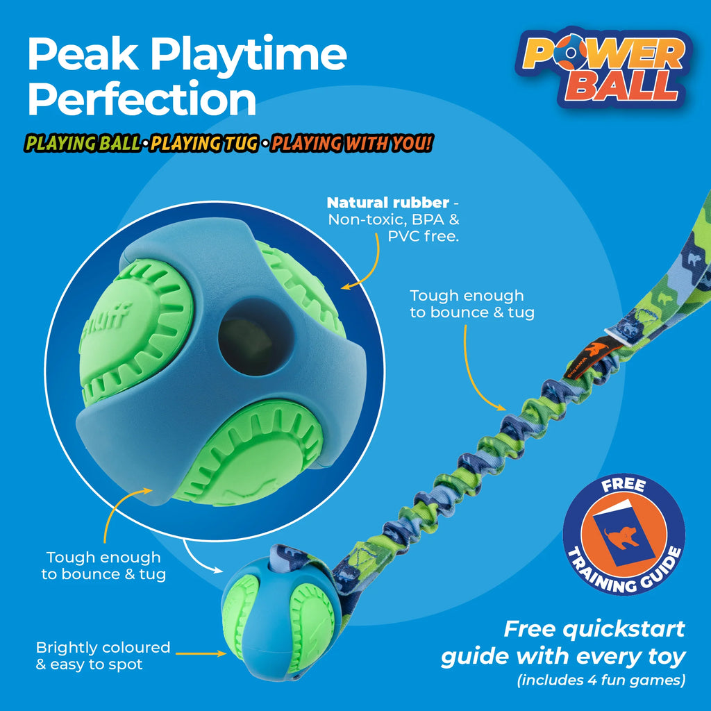 Tug-e-Nuff – PowerBall Bungee Tug