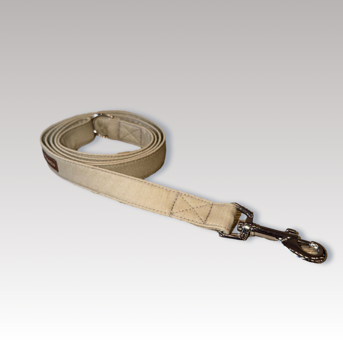 Caninetto Correa Forrada Beige - Nylon 1.2m