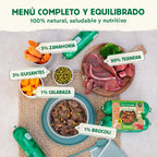 Wild Balance Lightly Cooked Frozen Dog Food - Beef & Vegetables - Active Dogs