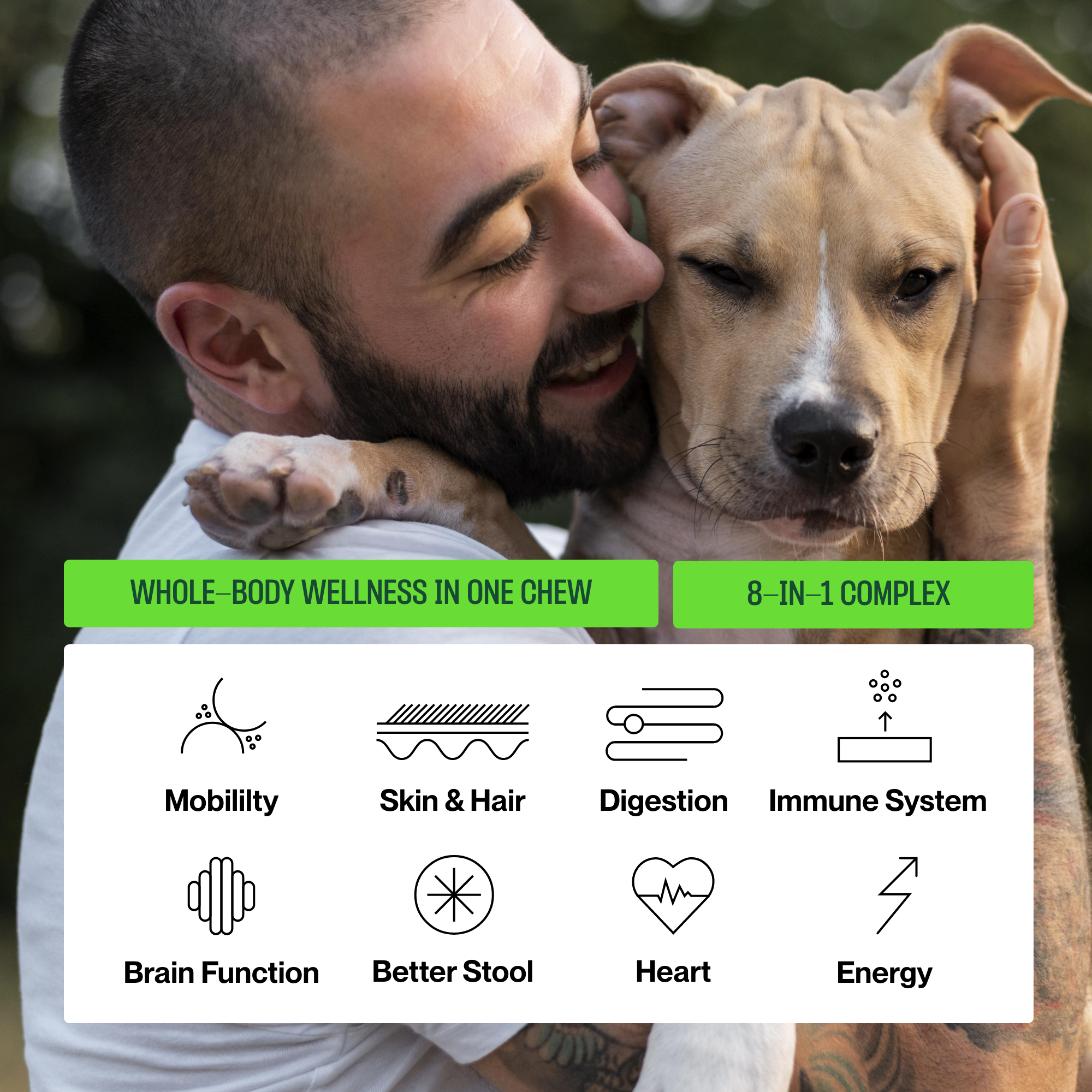 Doganics – Core+ – Daily Multivitamin Chews