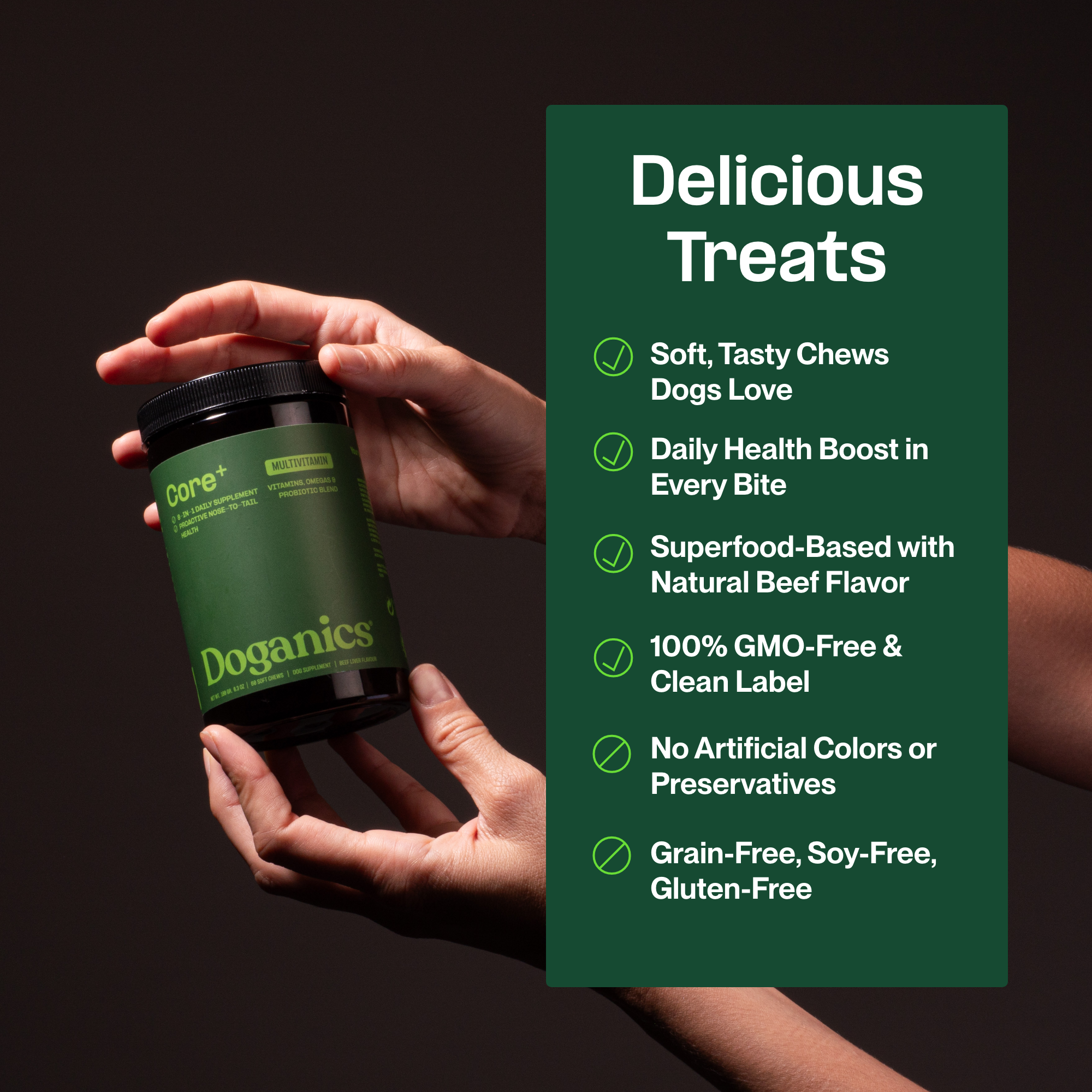 Doganics – Core+ – Daily Multivitamin Chews