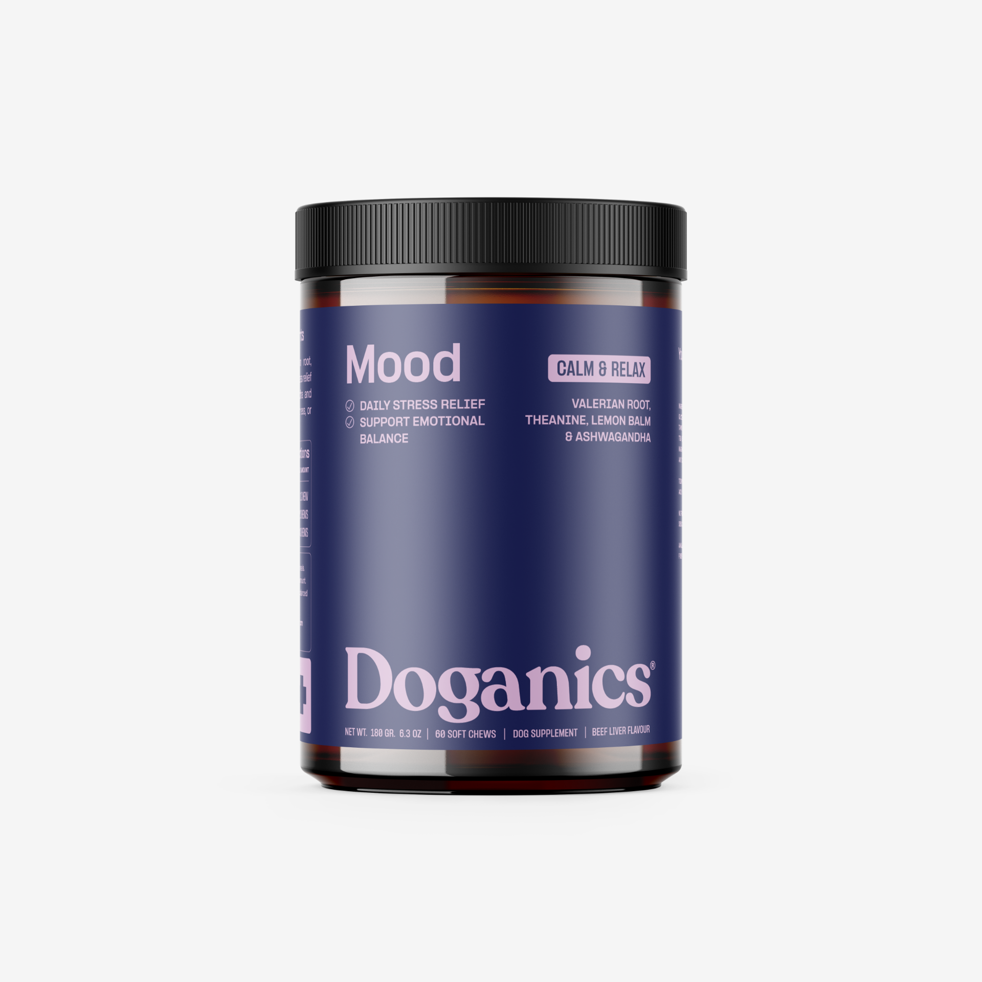 Doganics – Mood Calm & Relax – Stress Relief Chews